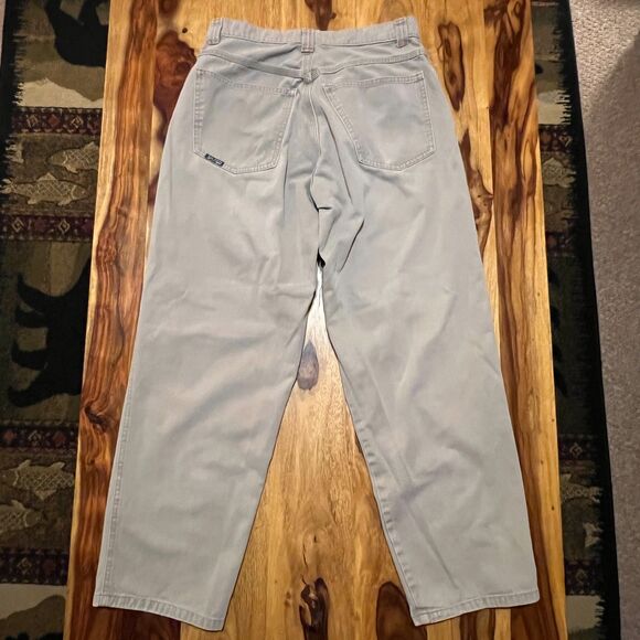 Vintage 90s Split Skateboards USA Pants Skate Workwear Khaki Carpenter Style 32 - Picture 5 of 10